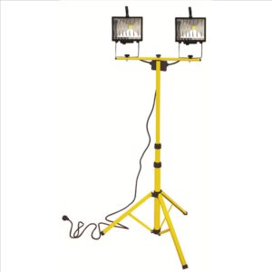 Proiector LED 2 x 20W, 1300 lumeni, IP 44, cablu 3 metri, stativ max. 1,8 metri, FESTA