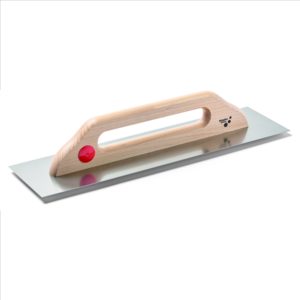 Gletiera din otel inoxidabil maner lemn STAN PLANO SWISS 48 x 13 cm