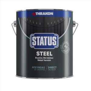 Lac pentru metal transparent STATUS STEEL