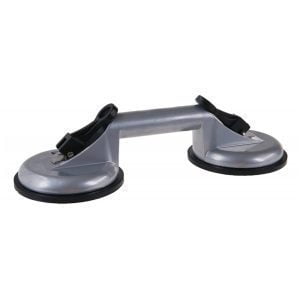 Ventuza dubla pt. sticla corp aluminiu