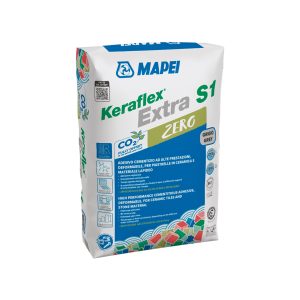 Adeziv flexibil pentru placari ceramice si din piatra Keraflex Extra ZERO C2TES1 25 kg